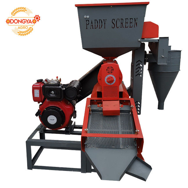 Diesel Rice Mill YIFENG AGRO Commercial diesel Engine Rice Mill Machine with Lifter