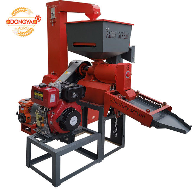 Diesel Rice Mill YIFENG AGRO Commercial diesel Engine Rice Mill Machine with Lifter