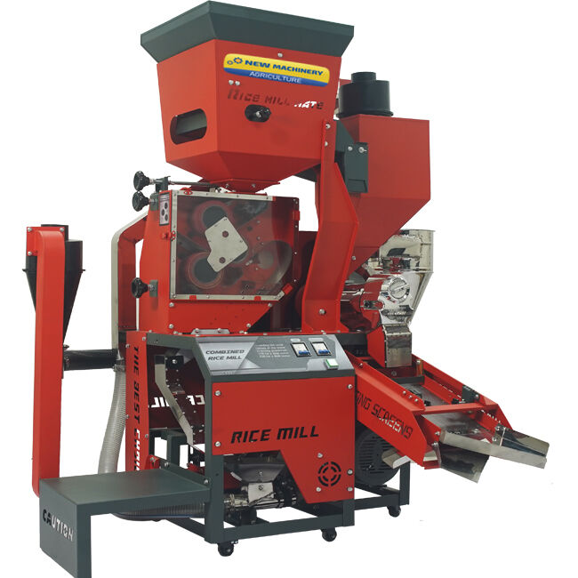 Compact Portable Rice Processing Unit Engineered for Rice Milling Grain ...
