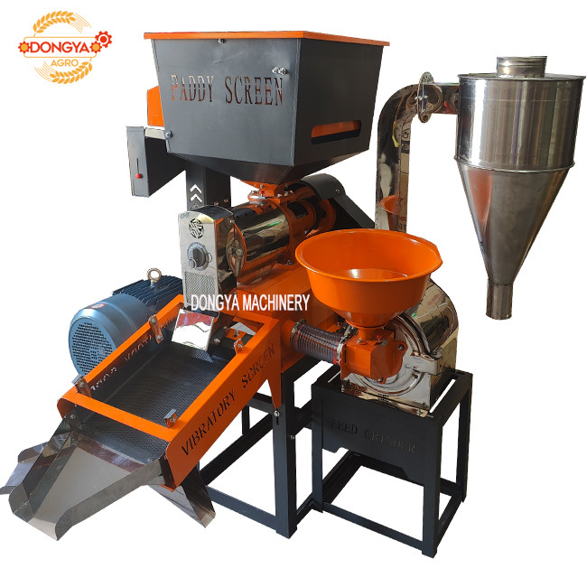 Stainless Steel Fine Bran Vibratory Rice Mill Machine With Loading ...