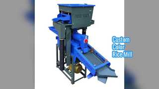 Mini Rice Mill Custom Color Small Grinder
