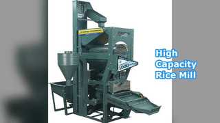 Commercial Rice Mill 1000kg h Power Efficiency